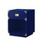 Odrini High Gloss Metal Corner Brackets Accent/Side Table/Nightstand